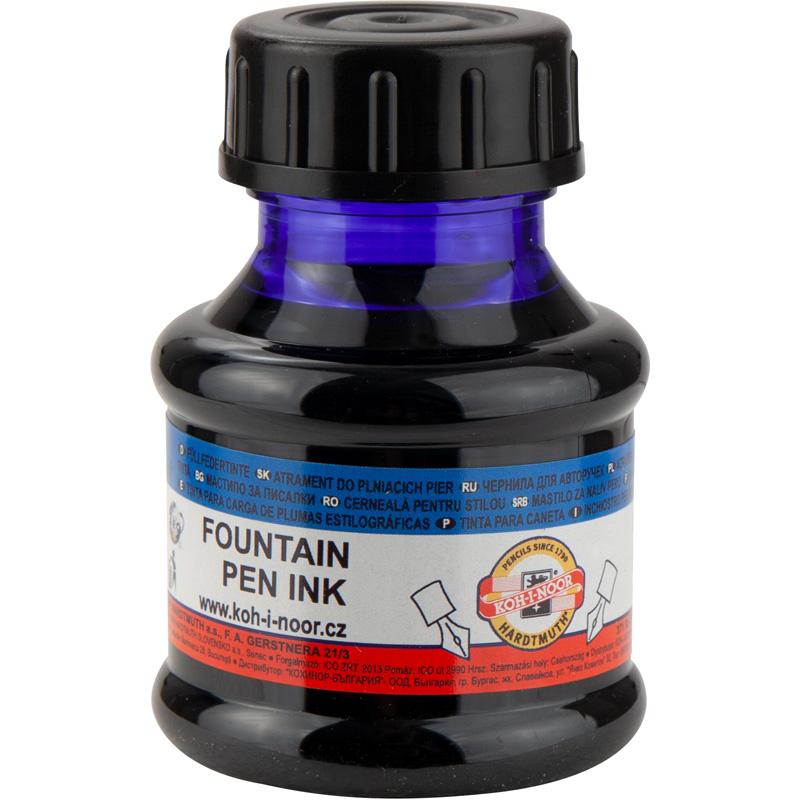 Чорнило для авторучок KOH-I-NOOR 50 мл., сині, 141500